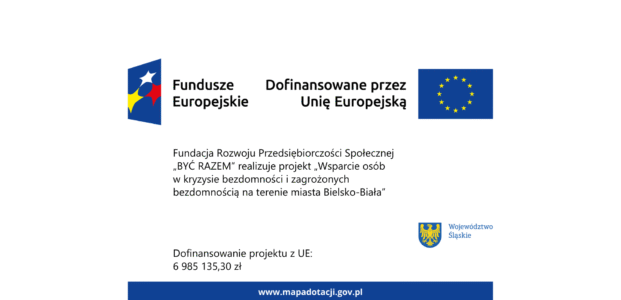 Projekt: „Wsparcie osób w kryzysie bezdomności …”